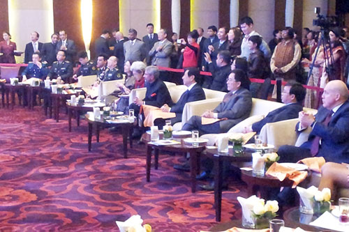 中宝协应邀参加印度驻华使馆庆祝共和国日招待