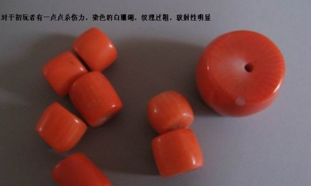 染色的白珊瑚,纹理过粗,放射性明显.jpg