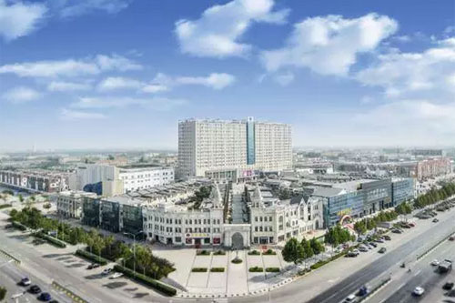 昌乐中国宝石城鸟瞰图