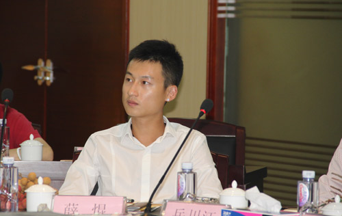 宝福公司总经理薛焜宝福公司副总经理林兴沛