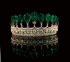 katharina henckel von donnersmarck公主的祖母绿皇冠