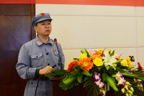 苏建明总裁演讲课程现场18日,嘉华商学院第四届总裁训练营的第一天