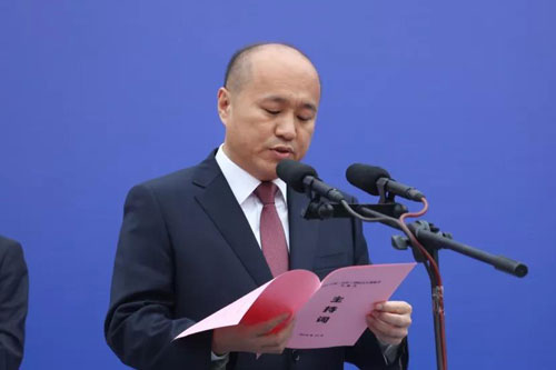 昌乐县委副书记,县长张建伟致辞