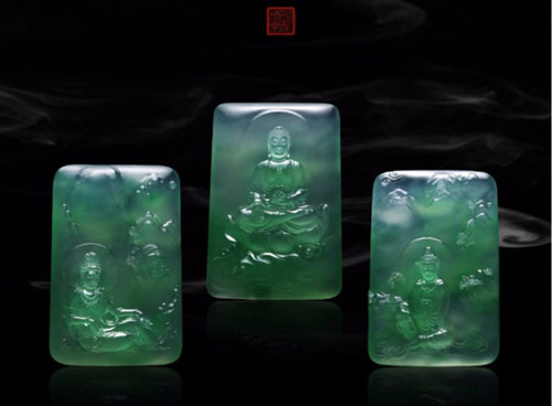 万千翡翠，四会玉博城展团带您尽情领略玉器之美！-中国珠宝玉石首饰